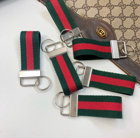 Authentic Repurposed GG Red&Green keyfob